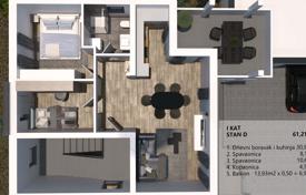 3-zimmer appartements in neubauwohnung 61 m² in Medulin, Kroatien. 196 000 €