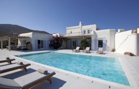 Villa – Mykonos, Ägäische Inseln, Griechenland. 9 000 €  pro Woche