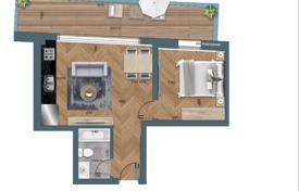 2-zimmer wohnung 37 m² in Tel Aviv, Israel. $1 154 000
