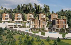 Freistehende Häuser mit Meerblick und Pools in Alanya Tepe. $433 000