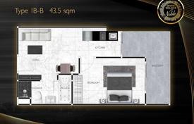 1-zimmer wohnung 44 m² in Pattaya, Thailand. $203 000