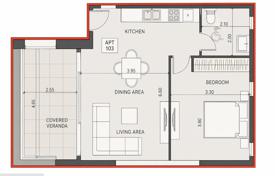 1-zimmer wohnung 84 m² in Germasogeia, Zypern. 395 000 €