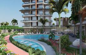 Wohnungen im Hotel-Concept-Komplex in Nähe Annehmlichkeiten in Alanya. $82 000