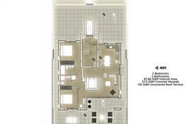 2-zimmer penthaus in Larnaka, Zypern. 600 000 €