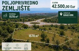 Grundstück in Krk, Kroatien. 42 500 €