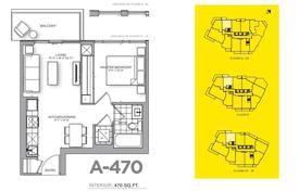 1-zimmer wohnung in Wellesley Street East, Kanada. C$809 000