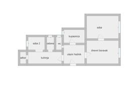 Zu verkaufen, Donji grad, Lopašićeva Straße, 3-Zimmer-Wohnung. 235 000 €