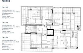 2-zimmer appartements in neubauwohnung in Limassol (Lemesos), Zypern. 380 000 €