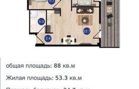 3-zimmer wohnung 88 m² in Tiflis, Georgien. $106 000