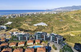 Wohnungen mit Meerblick in einem Komplex mit Pool in Alanya. 325 000 €