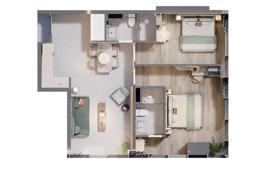 2-zimmer wohnung 79 m² in Da Nang, Vietnam. $350 000