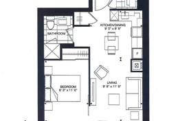 1-zimmer wohnung in Peter Street, Kanada. C$855 000