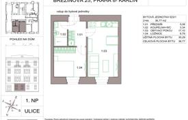 2-zimmer wohnung 37 m² in Prague 8, Tschechien. Price on request