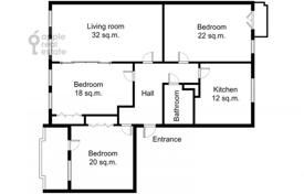 4-zimmer wohnung 130 m² in district Yakimanka, Russland. 62 000 ₽  pro Woche