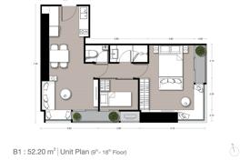 1-zimmer appartements in eigentumswohnungen in Watthana, Thailand. $404 000
