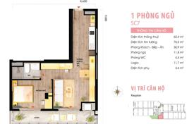 1-zimmer wohnung 59 m² in Da Nang, Vietnam. $110 000