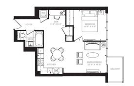 Wohnung – Blue Jays Way, Old Toronto, Toronto,  Ontario,   Kanada. C$778 000