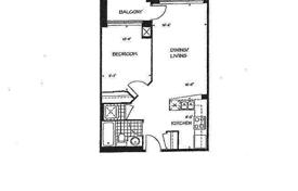 Wohnung – Wellington Street West, Old Toronto, Toronto,  Ontario,   Kanada. C$630 000