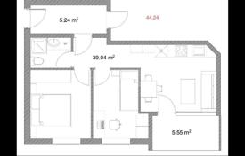 2-zimmer wohnung 49 m² in Vake-Saburtalo, Georgien. $59 000